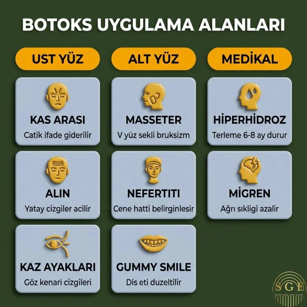 Botulinum toksini ne ise yarar