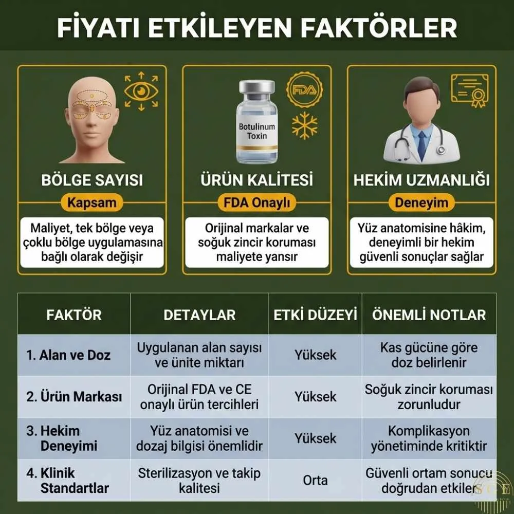 Botoks iğnesi kaç para