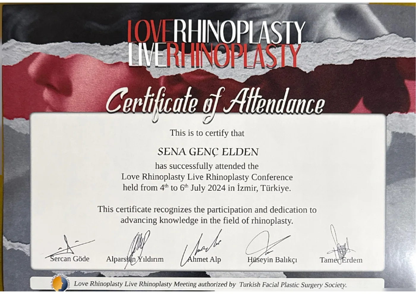 Love Rhinoplasty · Live Rhinoplasty Konferansı — Op. Dr. Sena Genç Elden