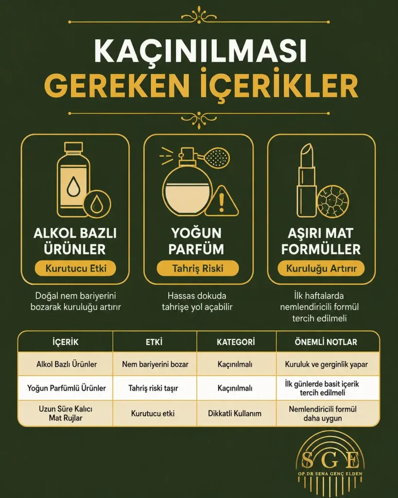 dudak dolgusu ilk gün