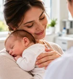 Kepçe kulak bandı bebek