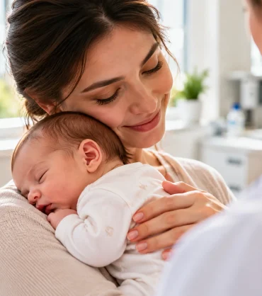 Kepçe kulak bandı bebek