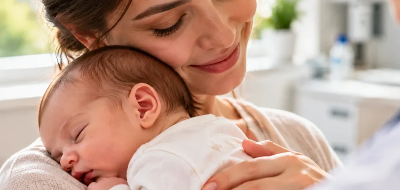Kepçe kulak bandı bebek