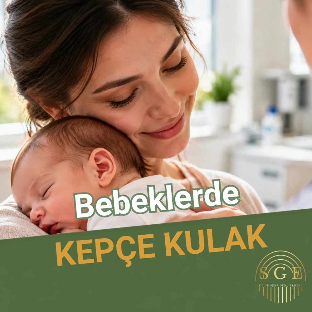 Kepçe kulak bandı bebek