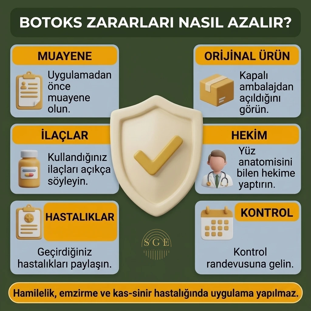 botoks zararları